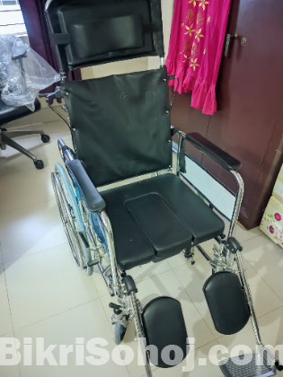 Phoenix Sleeping Wheelchair with Commode